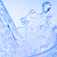 water splashing