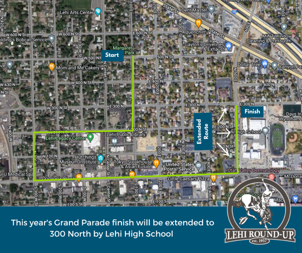 Grand Parade Route