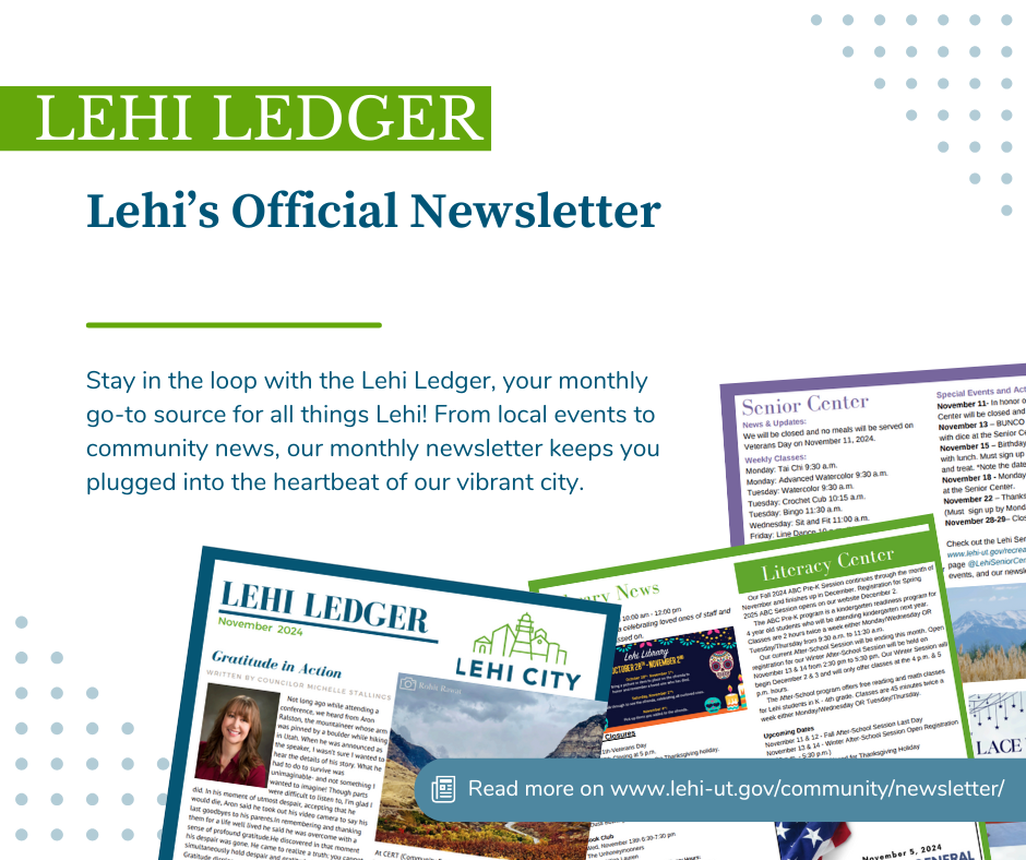 November Lehi Ledger